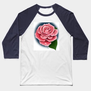 Pretty in pink rose Baseball T-Shirt